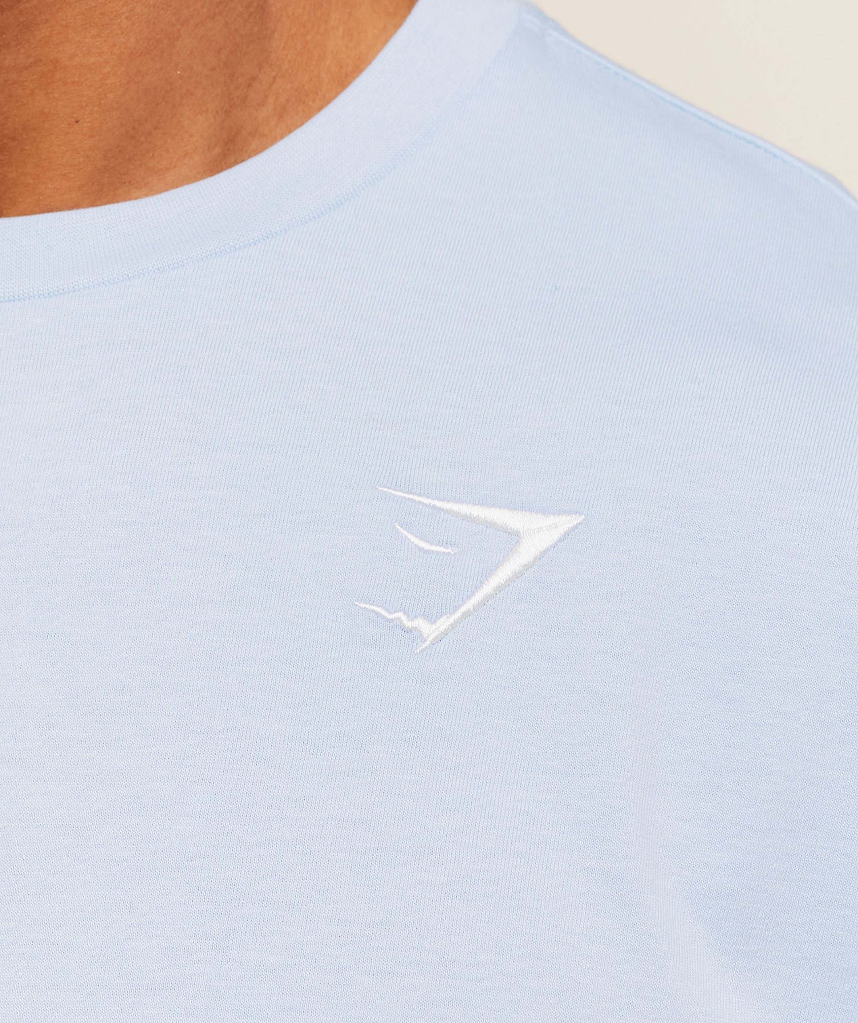 Crest Oversized T-Shirt - Chilled Blue