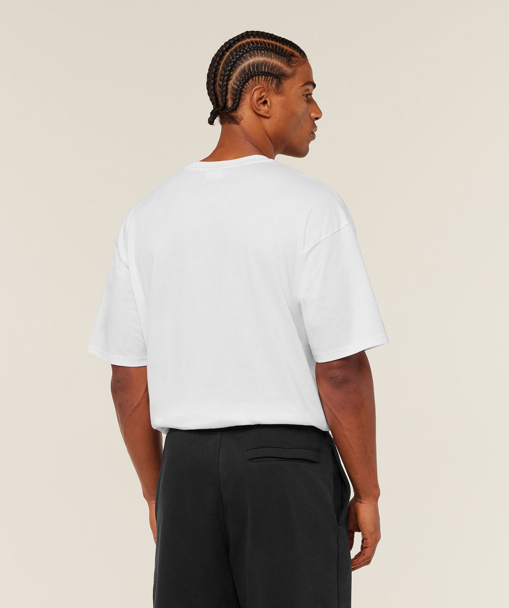 Crest Oversized T-Shirt - GS White