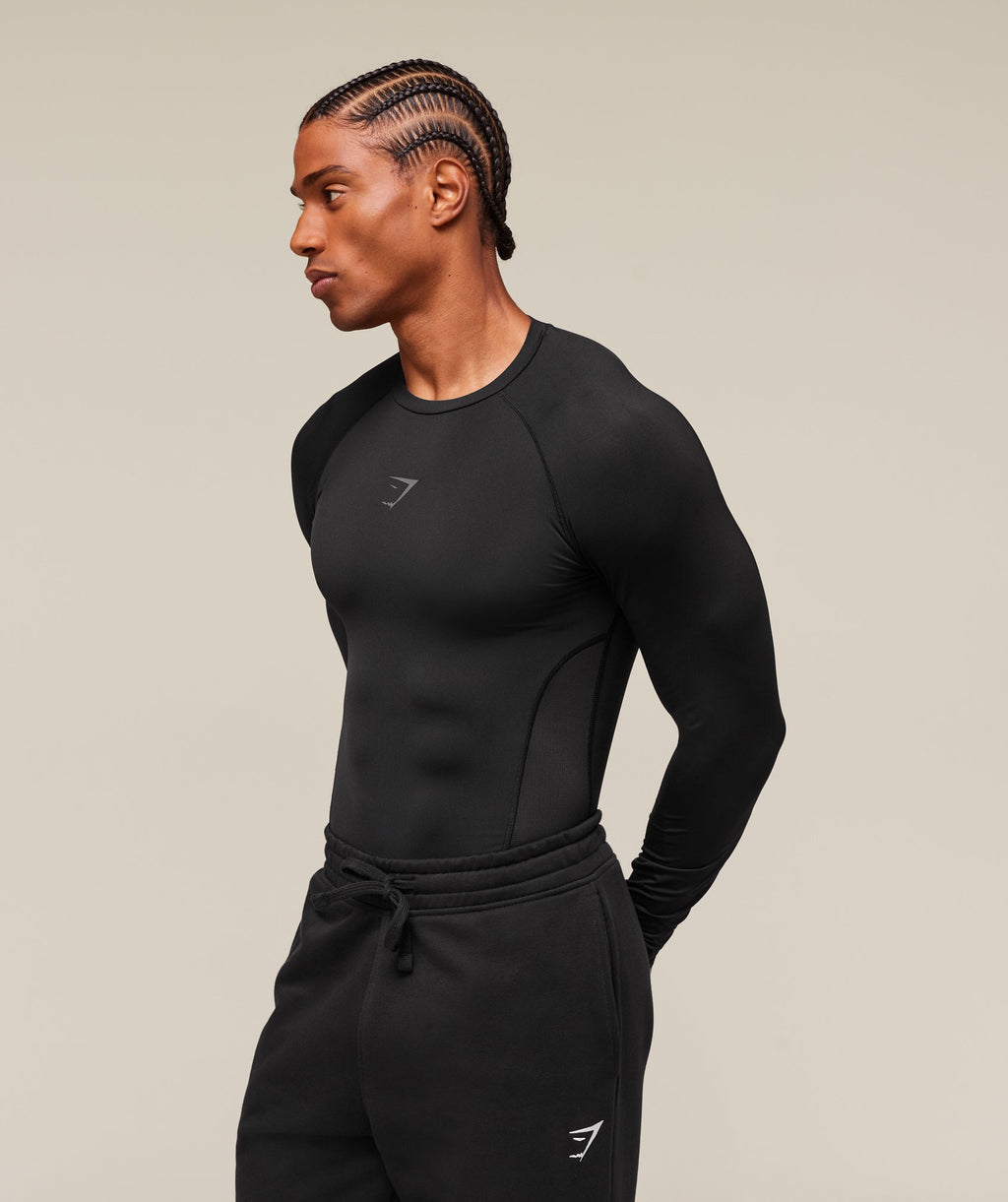Element Baselayer Long Sleeve T-Shirt - Black