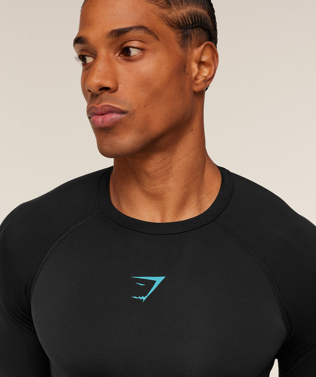 Element Baselayer Long Sleeve T-Shirt - Black/Brand Blue