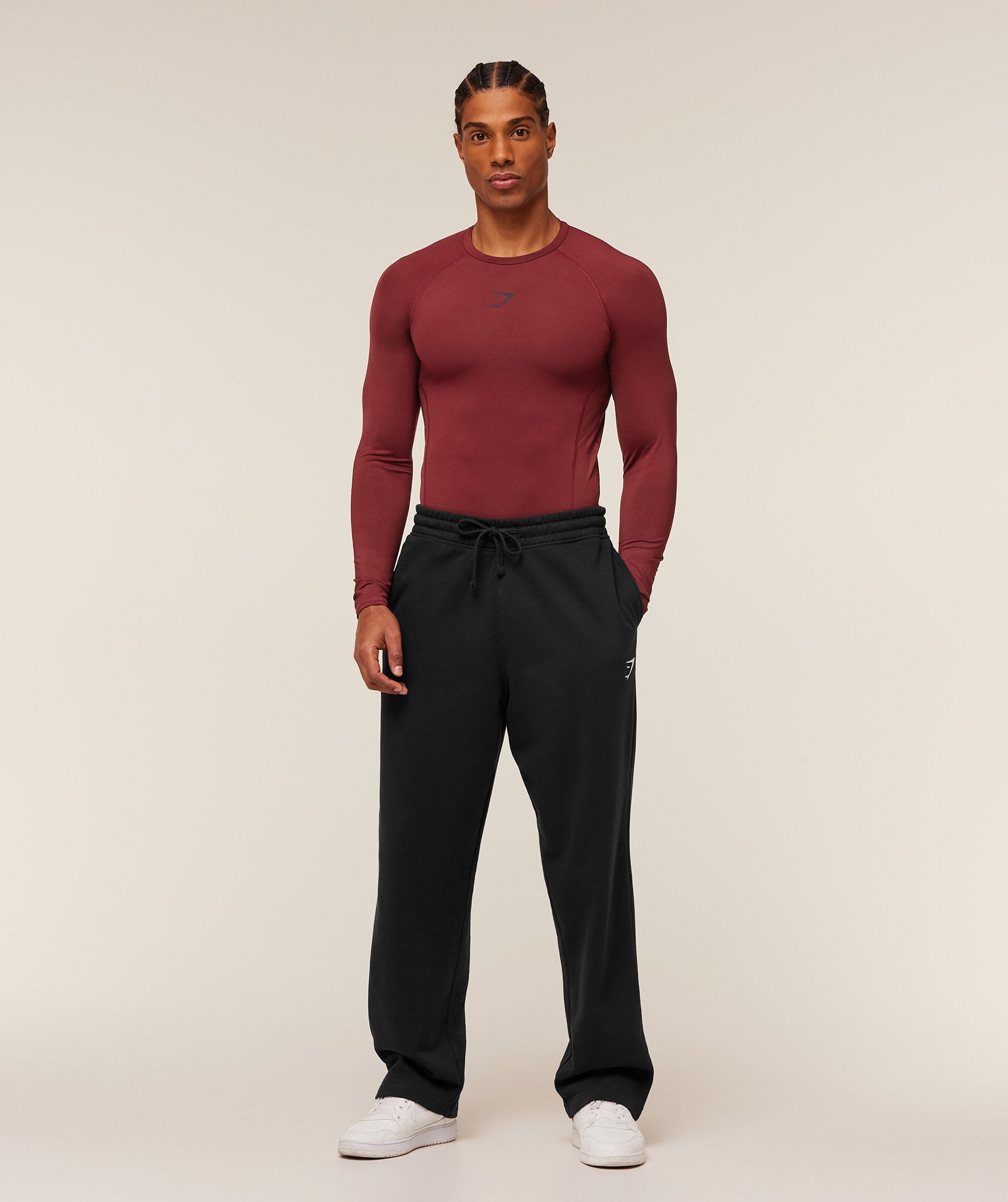 Element Baselayer Long Sleeve T-Shirt - Sets Red