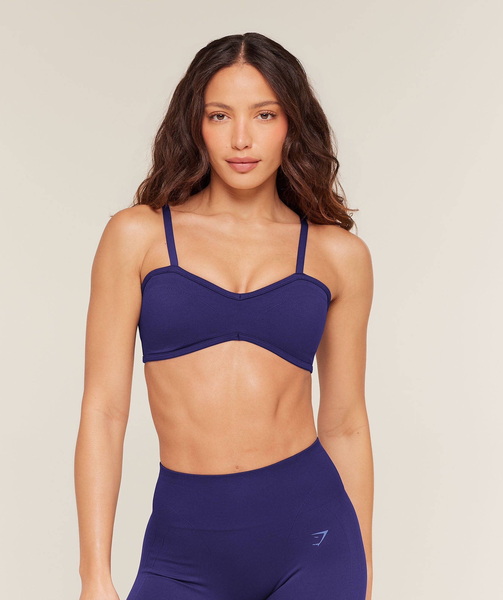 Poise Light Support Seamless Sports Bra - Indigo Purple