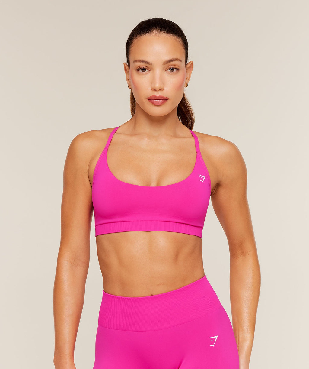 Everyday Seamless Racerback Sports Bra - Super-Set Pink