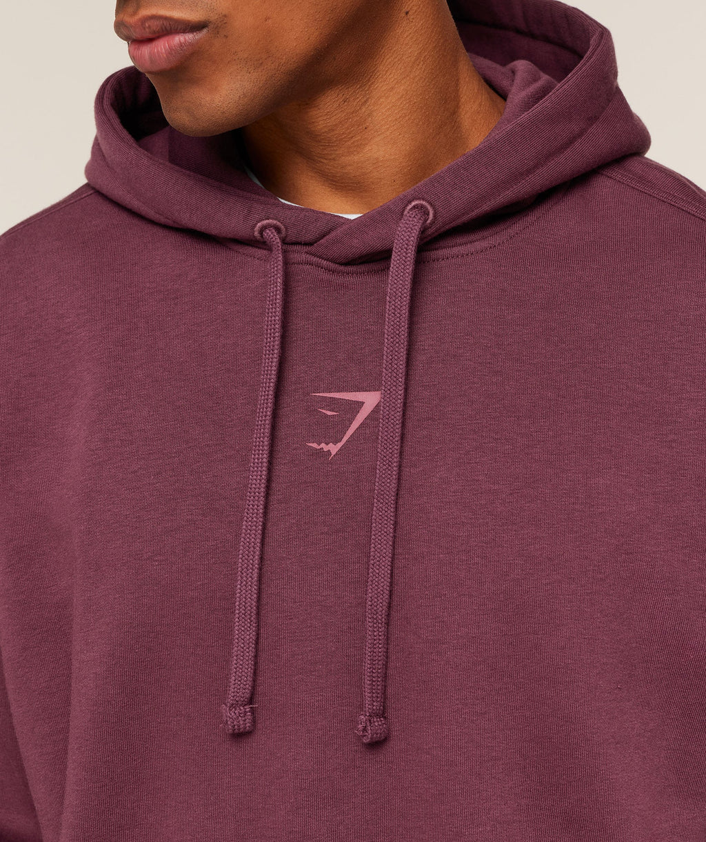 Power Oversized Hoodie - GS Impact Burgundy