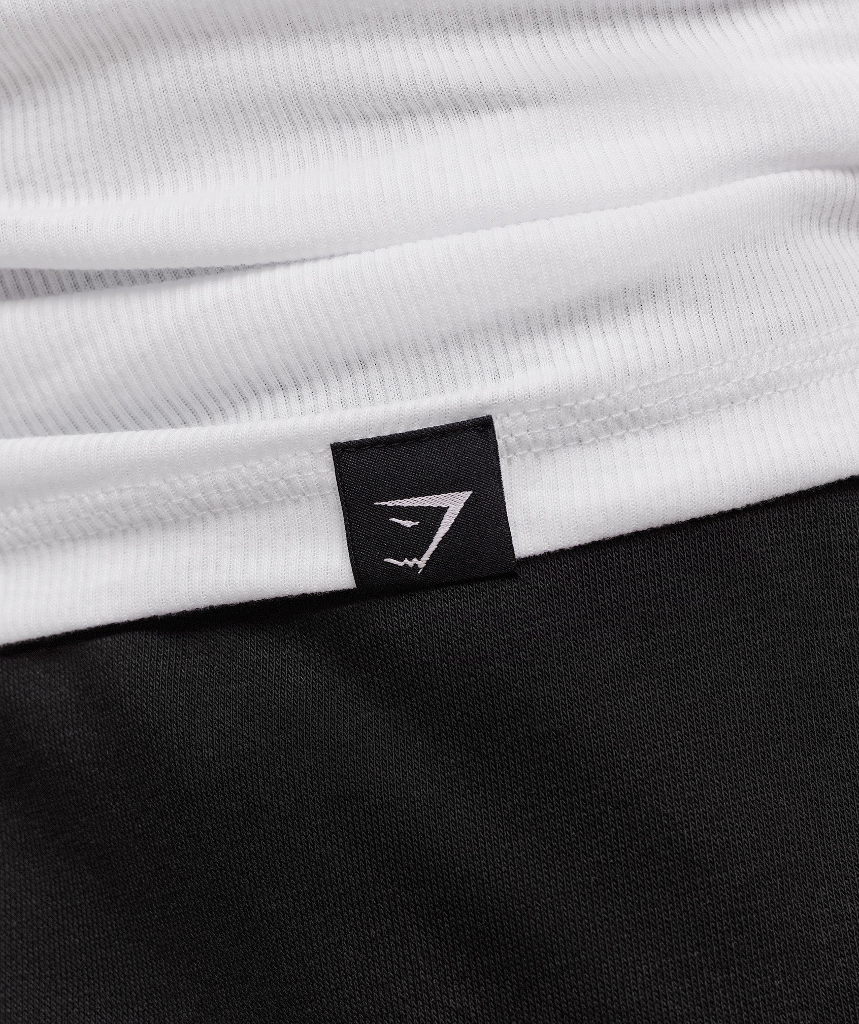 Ribbed Tank 1PK - White/Black