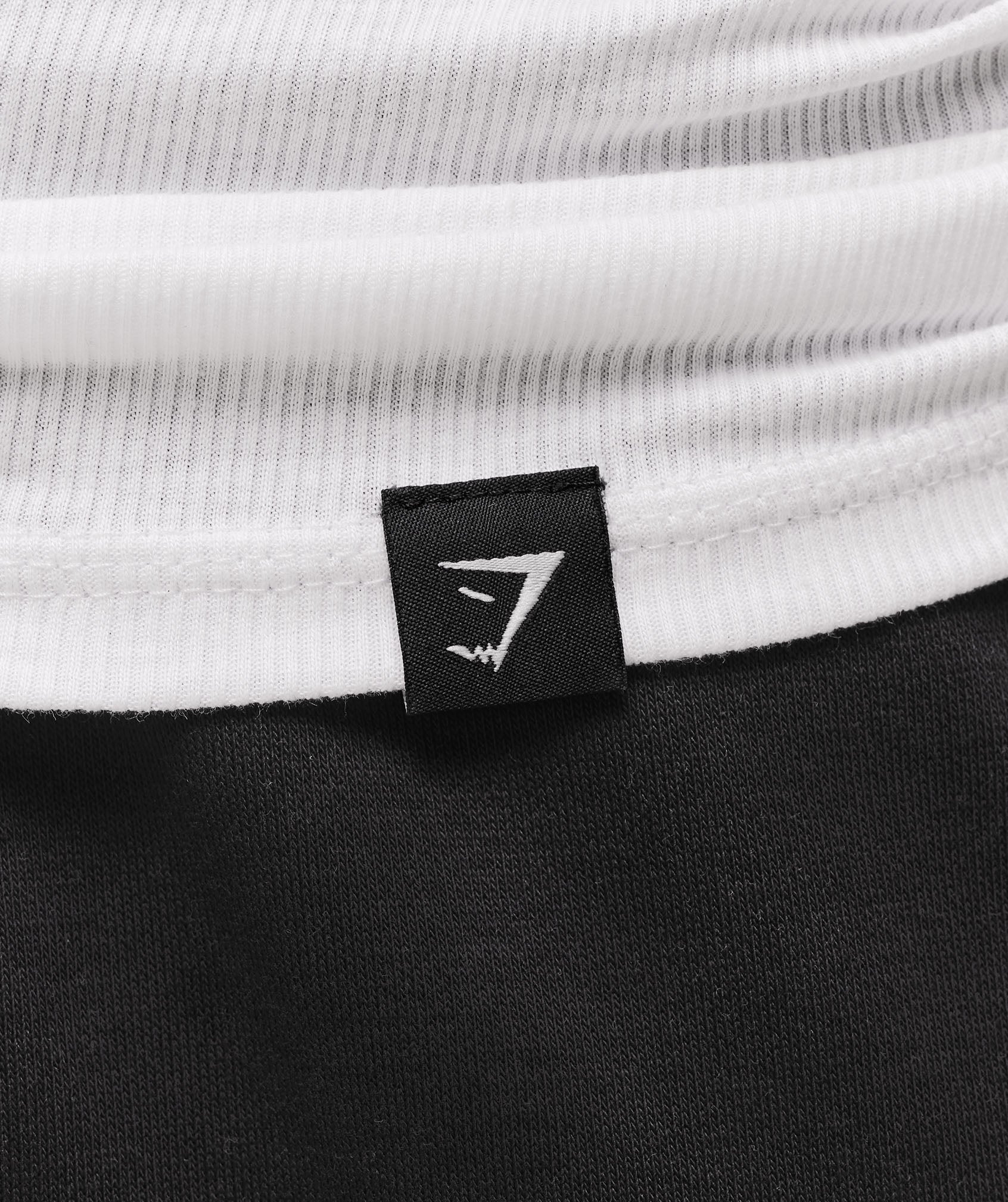 Ribbed Tank 1PK - White