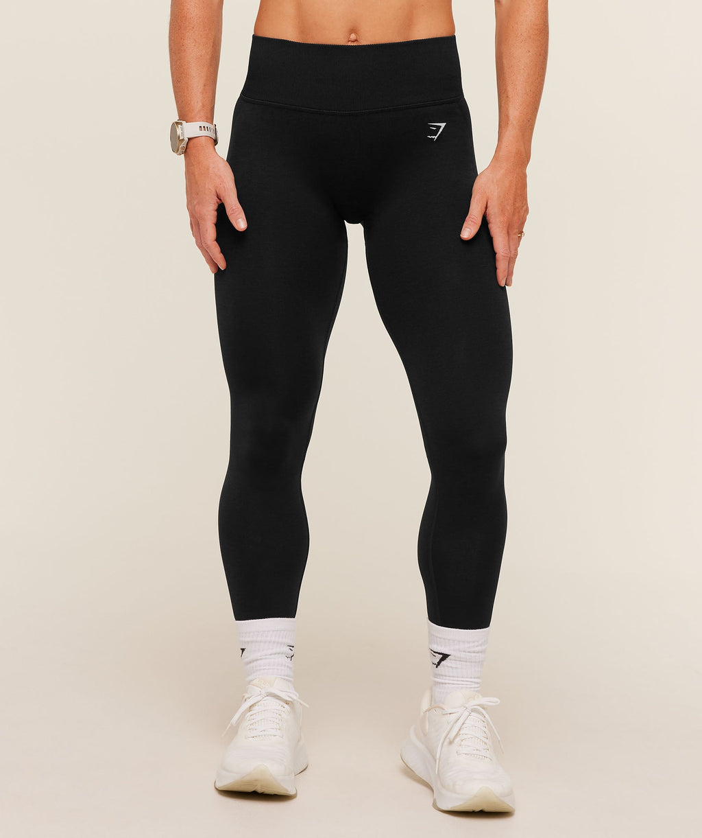 Interval Seamless Leggings - Black
