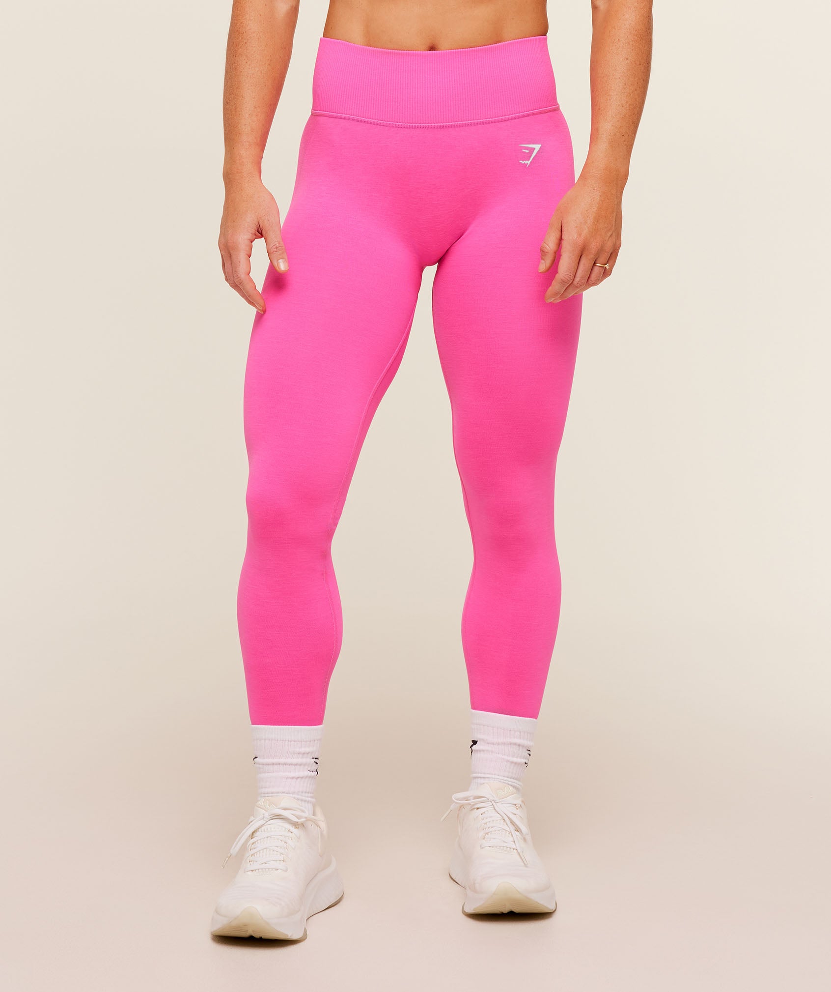 Interval Seamless Leggings - Electric Pink