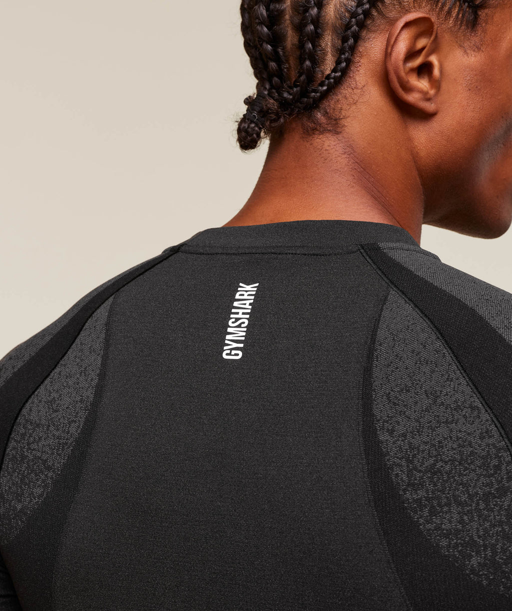 Shadow Seamless T Shirt - Black