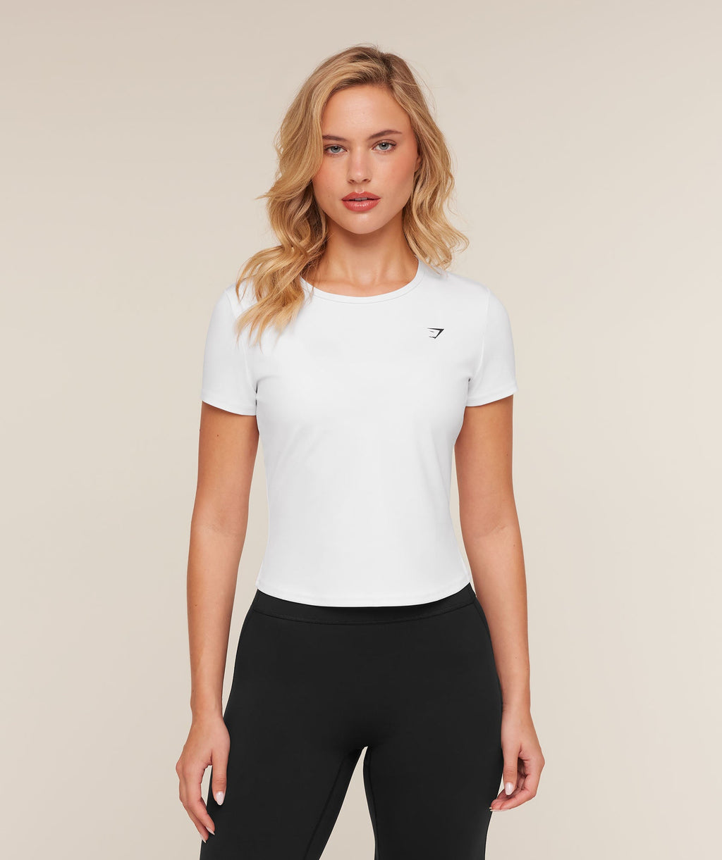 Training Baby Tee - White