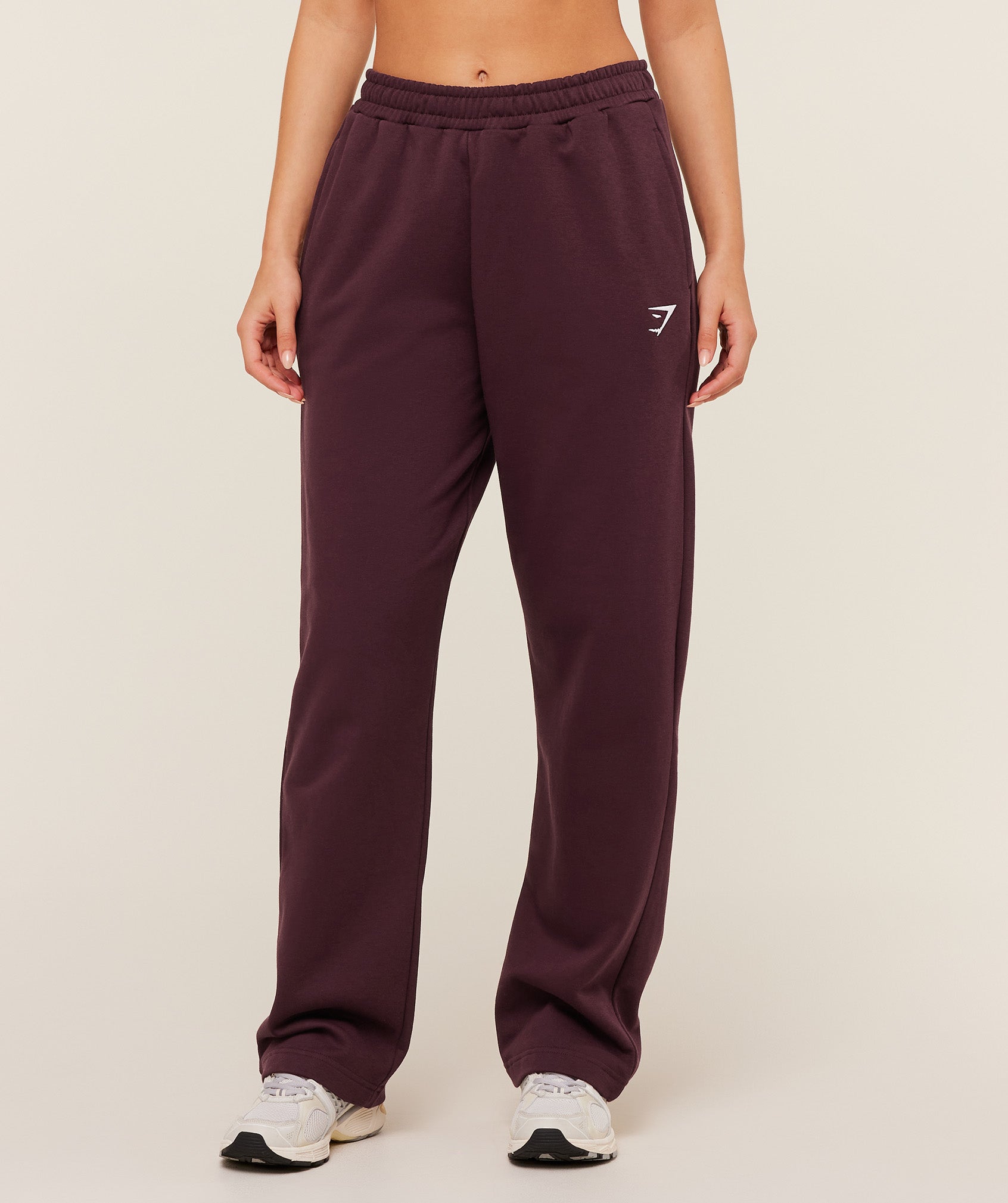Training Fleece Straight Leg Regular Joggers - GS Cherry Purple
