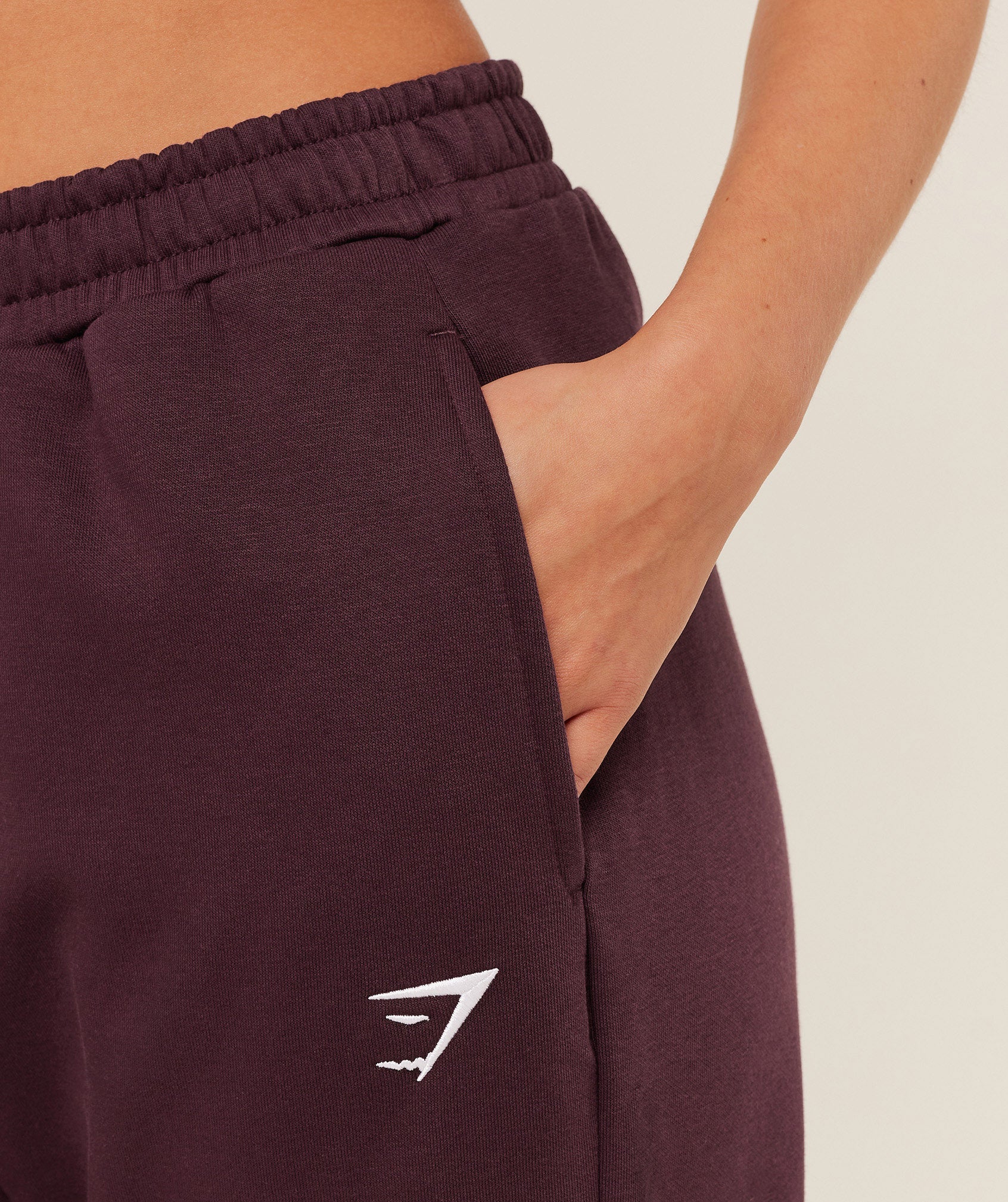 Training Fleece Straight Leg Regular Joggers - GS Cherry Purple