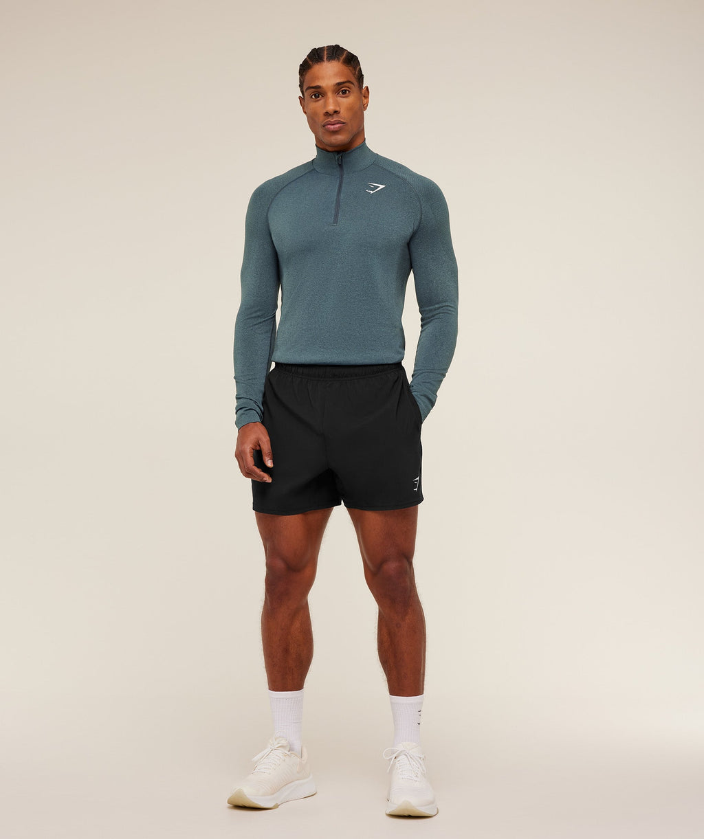 Vital 1/4 Zip - Iron Blue / Stealth Blue