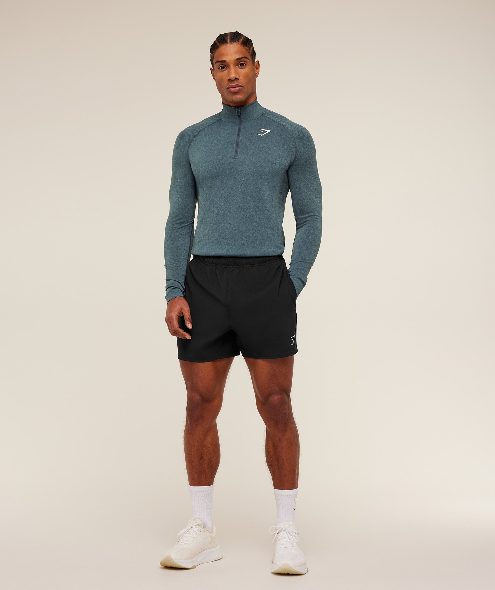 Vital 1/4 Zip - Iron Blue / Stealth Blue