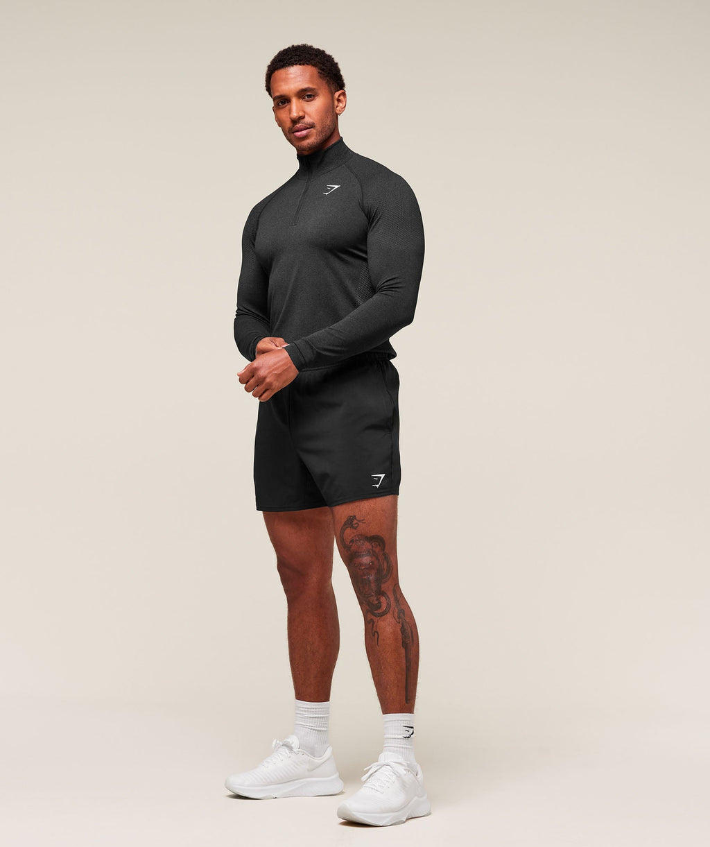 Vital 1/4 Zip - Black/Silhouette Grey