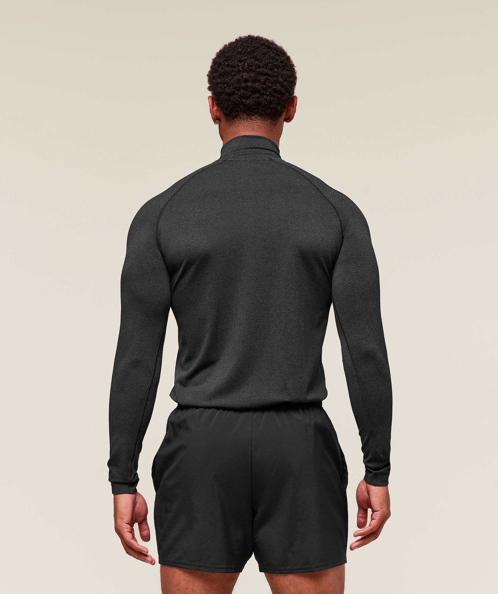 Vital 1/4 Zip - Black/Silhouette Grey