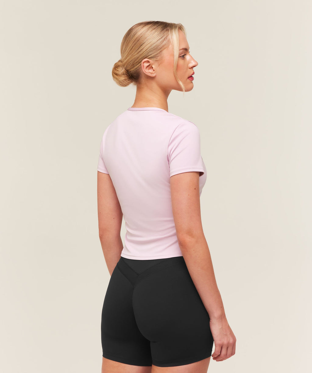 Training Baby Tee - Haze Pink