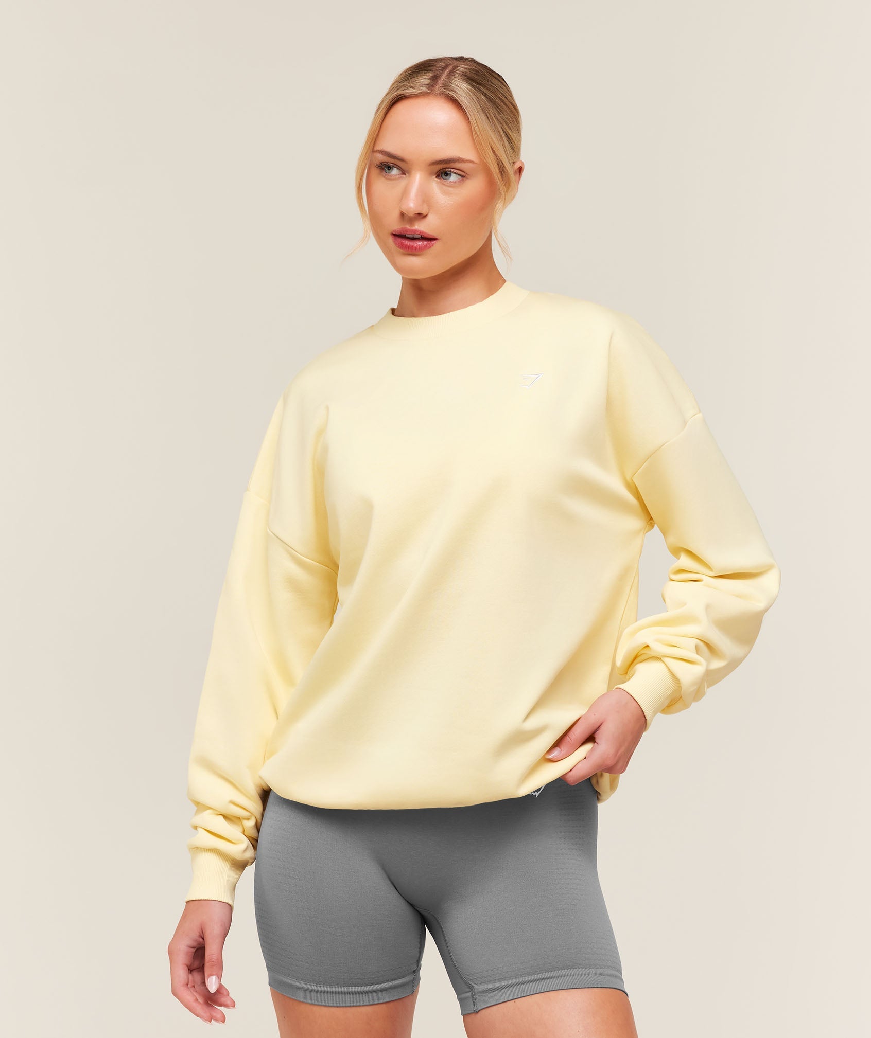 Training Oversized Fleece Sweatshirt - Signature Selection N5